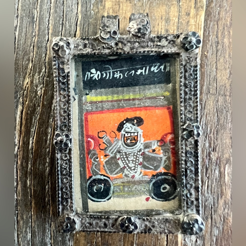 Pendant for necklace, Asian, handmade